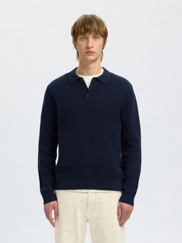 Selected Dane Knitted Polo