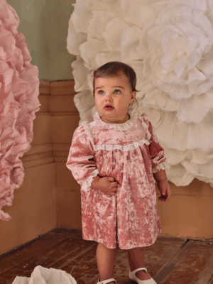 Patachou Velvet Dress