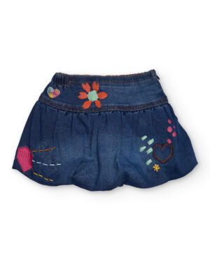 Tuc Tuc Denim Skirt