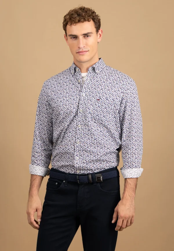Fynch Hatton Pattern Shirt