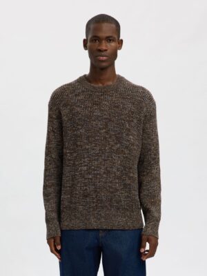 Selected Tilum Fisherman Knitted Jumper