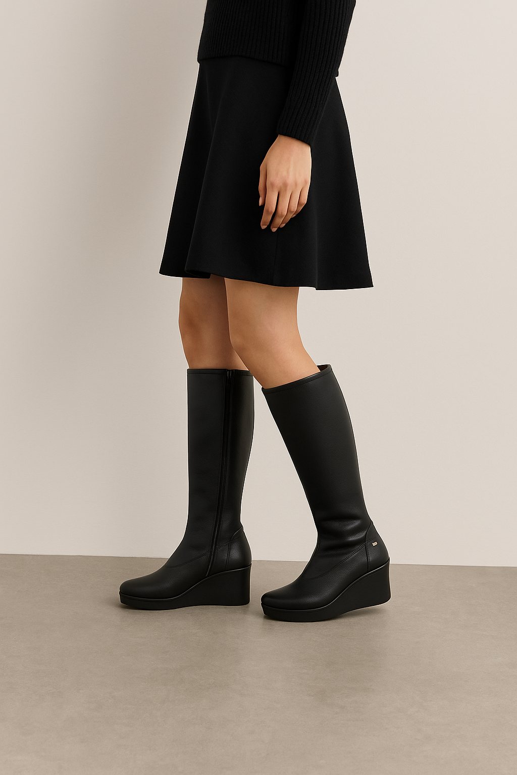 Jose Saenz Long Wedge Boot