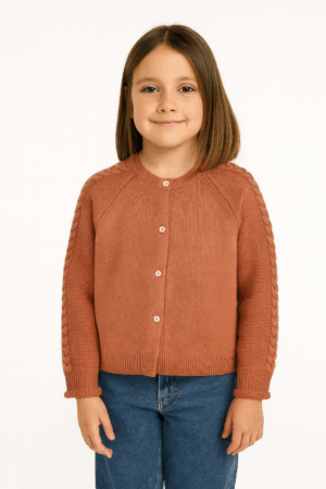 Zippy Knitted Cardigan