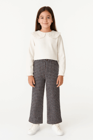 Zippy Jacquard Trouser