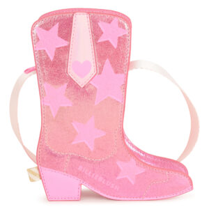 Billieblush Pink Cowboy Boot Bag