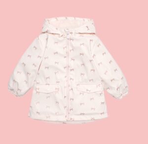 Zippy Lined Bow Jacket