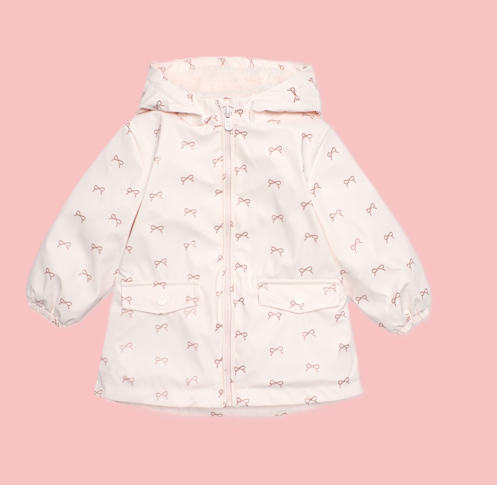 Zippy Lined Bow Jacket