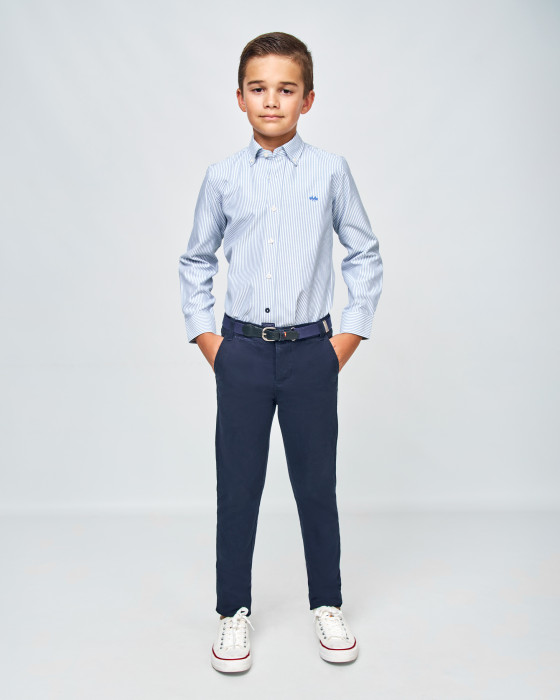Spagnolo Boys Navy Chino