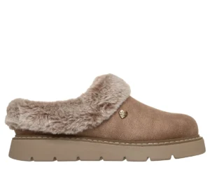 Skechers Keepsakes Cosy Leather Slippers