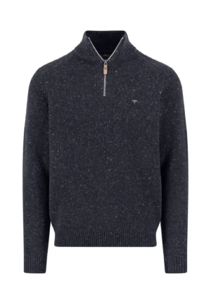 Fynch Hatton Half-Zip Knitted Jumper