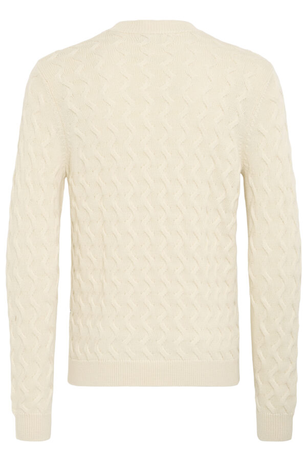 Casual Friday Borg Cable Knit Jumper