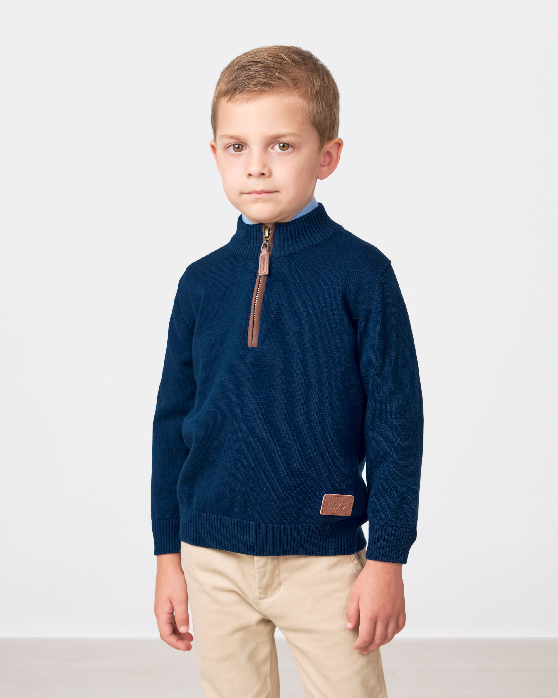 Spagnola Half Zip Jumper