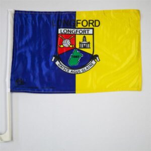 Longford Crested Car Flag