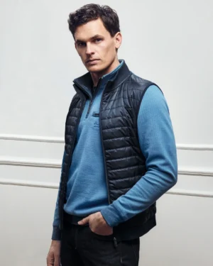 Hajo ZipZag Half Zip Sweat Top