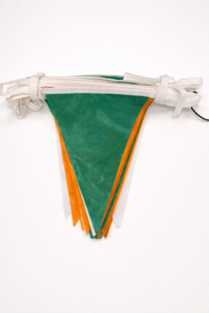 Irish High Quality Tricolour Bunting