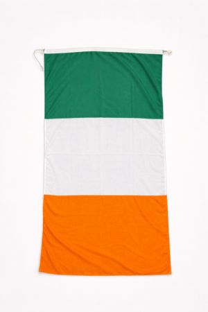 Premium Quality Irish Tricolour Flag (6ft x3 ft)