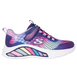 Skechers Girls Rainbow Cruisers Trainer