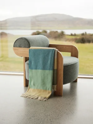 Foxford Cashmere and Lambswool Garavogue Throw