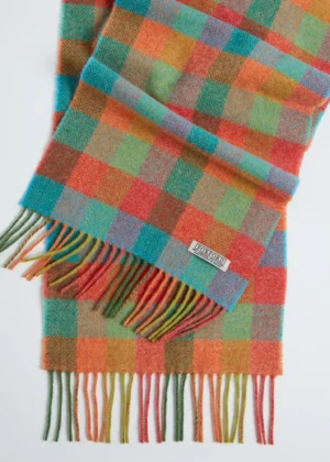 Foxford Lambswool Multi-Colour Scarf
