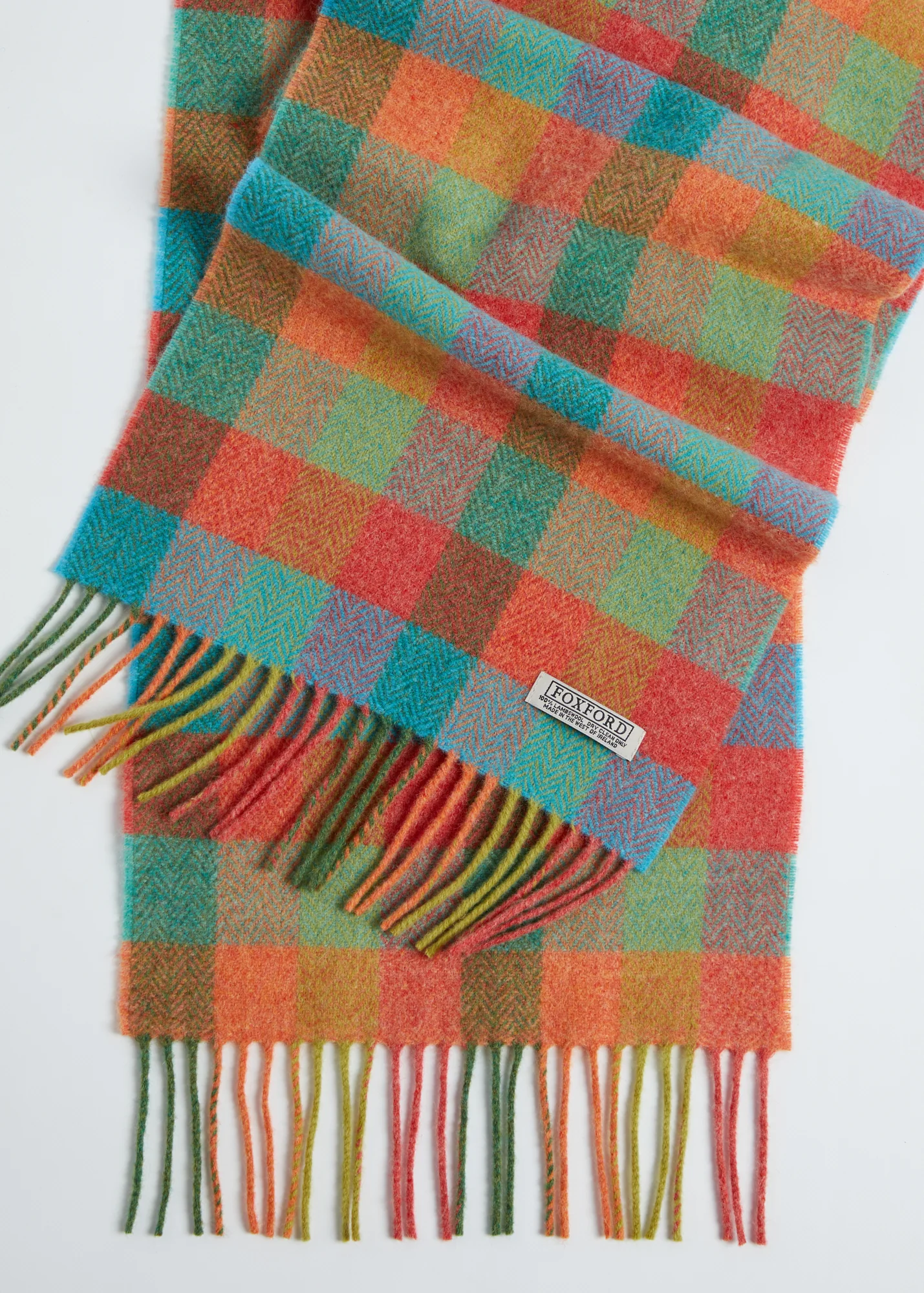 Foxford Lambswool Multi-Colour Scarf