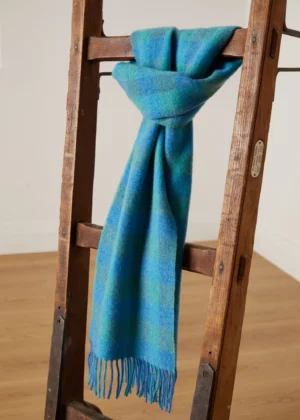 Foxford Lambswool Check Scarf
