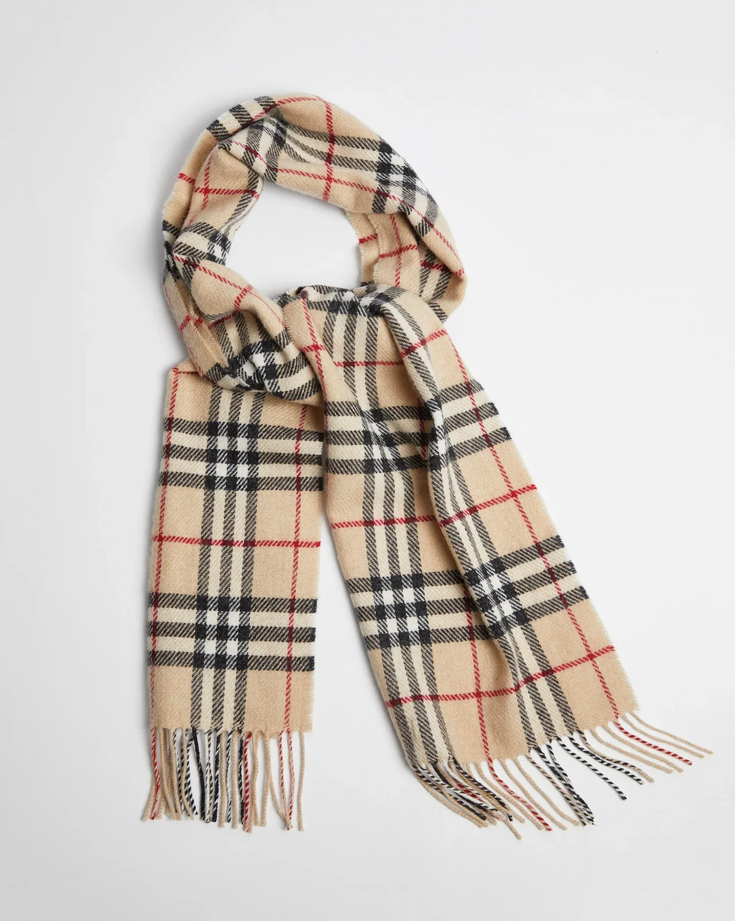 Foxford Fawn Check Scarf
