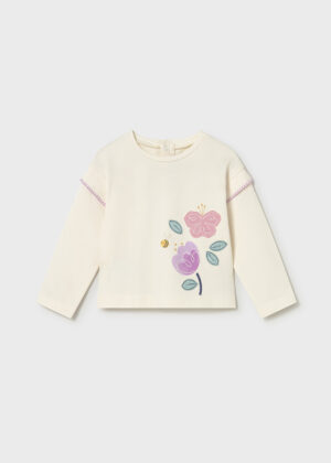 Mayoral Baby Girl Long Sleeve Top