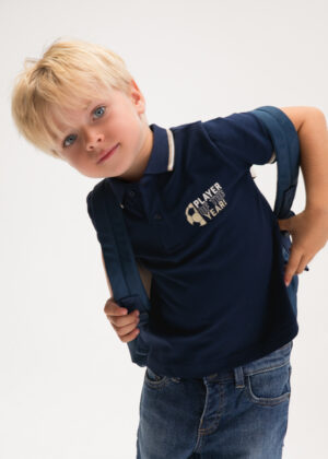 mayoral boys football theme polo