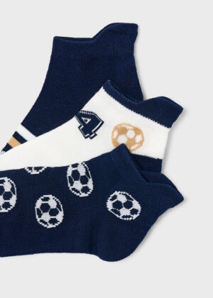 Mayoral Boys 3 Pack Football Sock