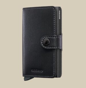 Secrid Black Powdercoat Miniwallet
