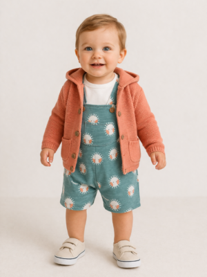 Boboli Unisex Baby knitted Cardigan
