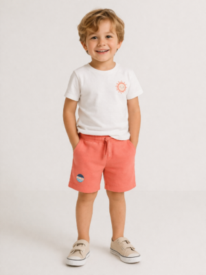Boboli Boys Cotton Bermuda Shorts