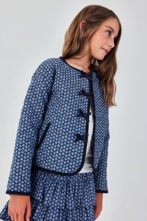 Boboli Girls' Quilted Jacket