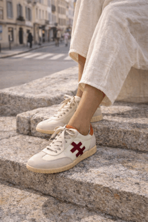 Another Trend Cream Retro Trainer