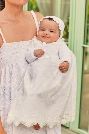 Juliana Lace Christening Gown