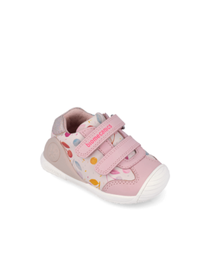 Biomecanics Girls’ First Walker Pink Trainer