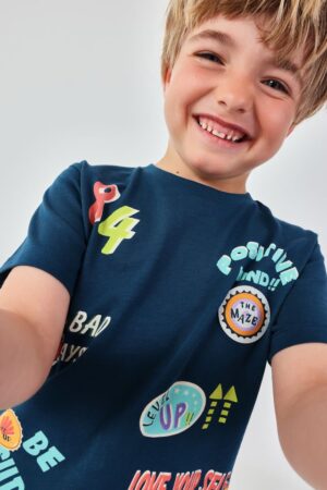 Boboli Boy's Playful Graphic T-shirt
