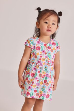 Boboli Baby Girl Floral Print Dress