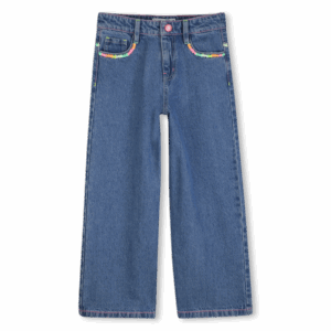 Billieblush Girls Embroidered Denim Jean