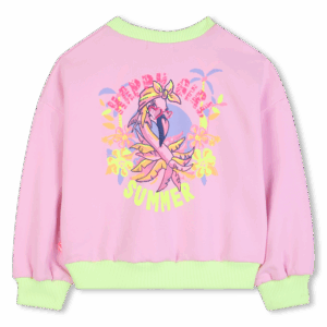 Billieblush Girls Tropical Detail Sweatshirt