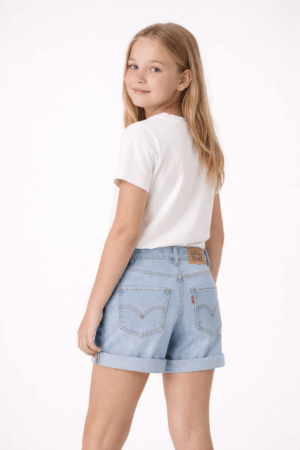 Levi's Pre-Teen Girlfriend Denim Short