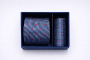 Spagnolo Spot Tie and Pocket Square Set