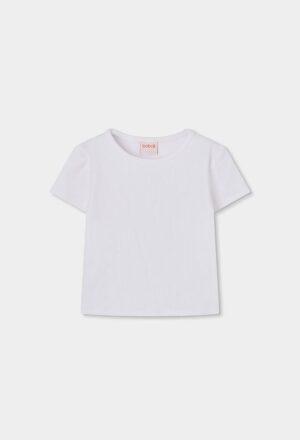 Boboli Girls White T-shirt