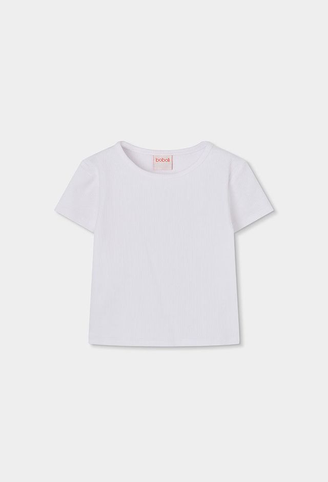 Boboli Girls White T-shirt