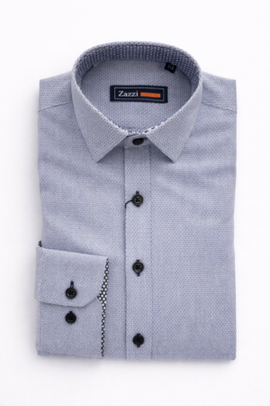 zazzi boys dark blue formal shirt for boys