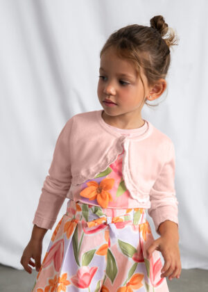Mayoral Girls Blossom Knit Bolero