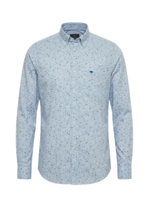 Fynch Hatton Men’s Blue Print Shirt