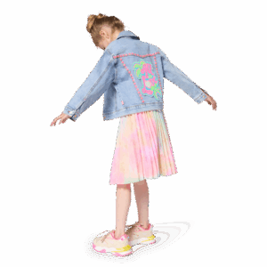 Billieblush Girls Denim Party Jacket