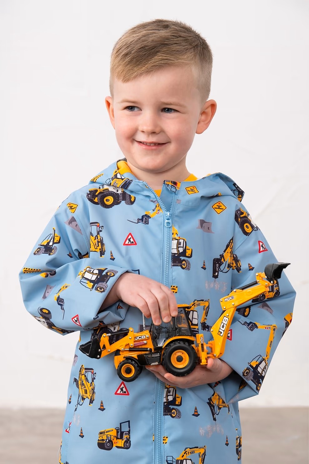 Lighthouse Ethan JCB Print Raincoat