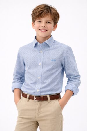 boys formal pattern shirt
